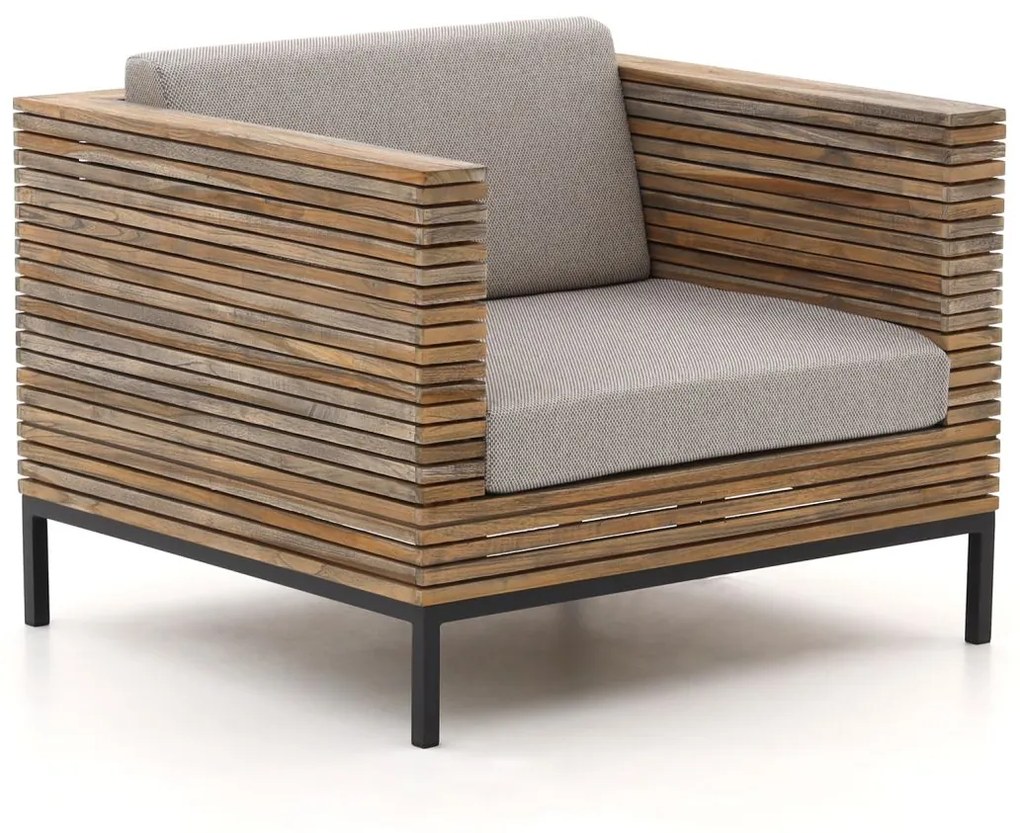 Lounge tuinstoel |   ROUGH-D | Teakhout | Old Teak | Kees Smit Tuinmeubelen