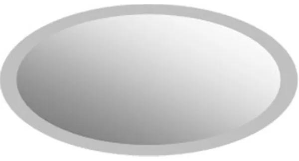 Plieger Basic spiegel ovaal mat satijn facetrand 40cm 4350973