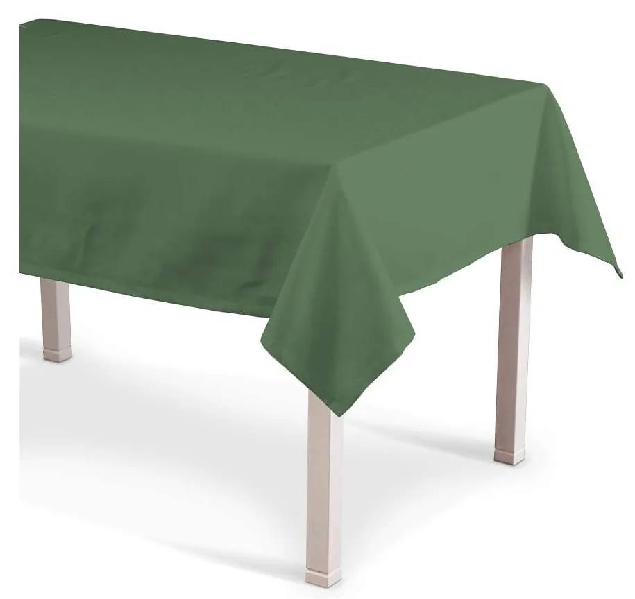 Dekoria Rechthoekig tafelkleed collectie Loneta groen 130 × 130 cm