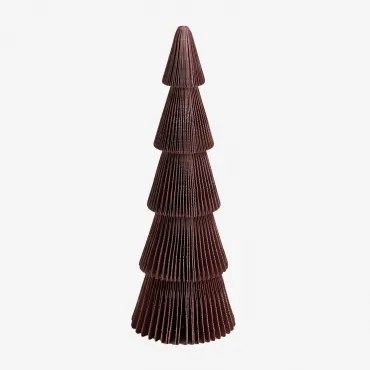 Pack Van 2 Kerstbomen In Jesper-papier Rode Ceder & ↑22.5 Cm - Sklum