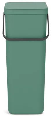 Brabantia Sort & Go Afvalemmer - 40 liter - hengsel - fir green 251023