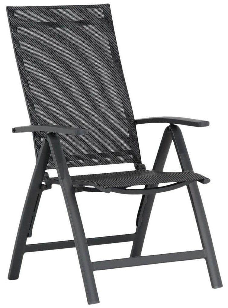 Tuinset 4 personen 180 cm Aluminium/textileen Grijs Presto Donato/Madras