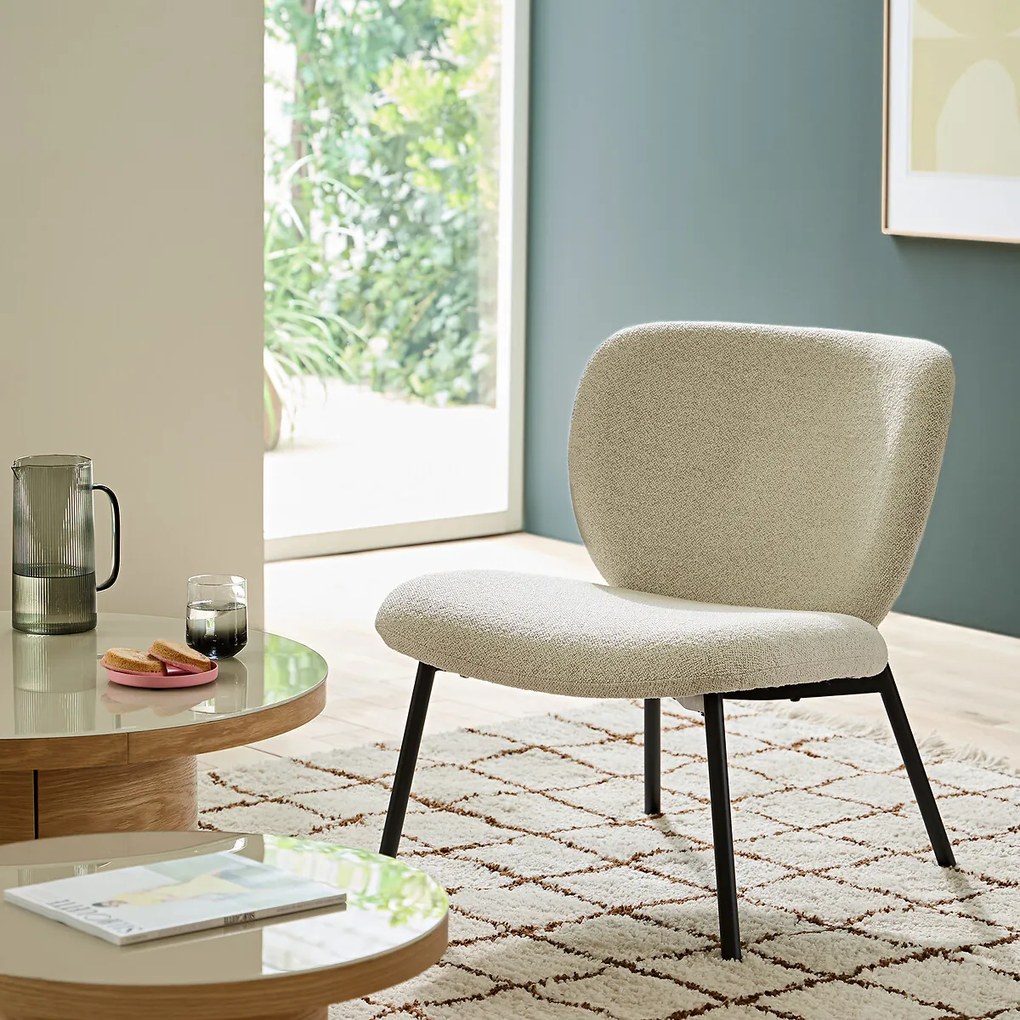 Gewatteerde loungestoel, BELVINI