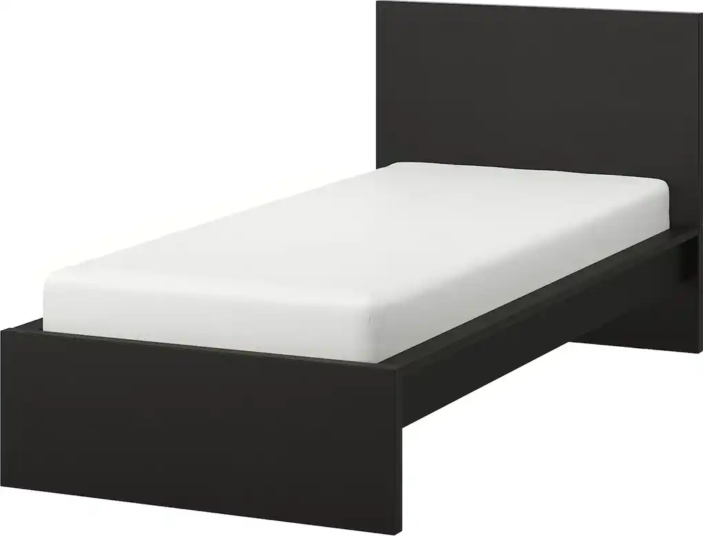 Kabelbaan advocaat Ontembare IKEA MALM Bedonderstel, hoog 90x200 cm Zwartbruin Zwartbruin - lKEA | Biano