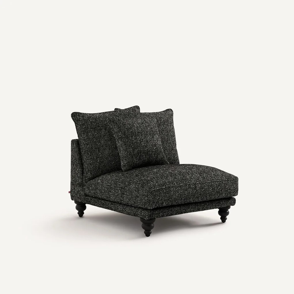 Fauteuil in badstof, LAZARE