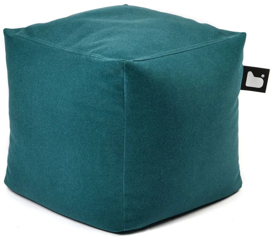 B-Box Poef Indoor Suede - Teal