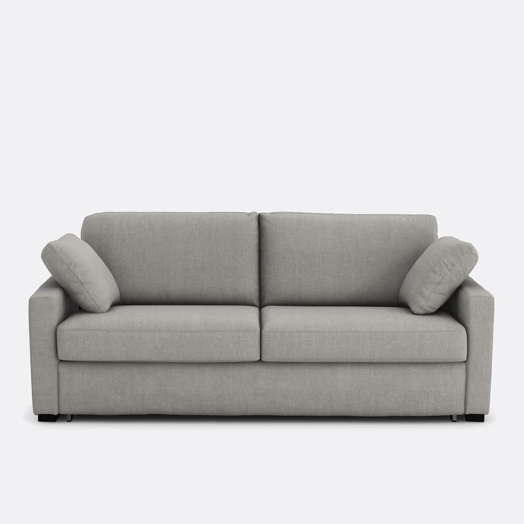 Slaapbank van katoen en linnen, Comfort Bultex®, Timor