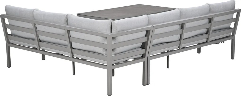 Garden Impressions Markus lounge dining set 4-delig - taupe