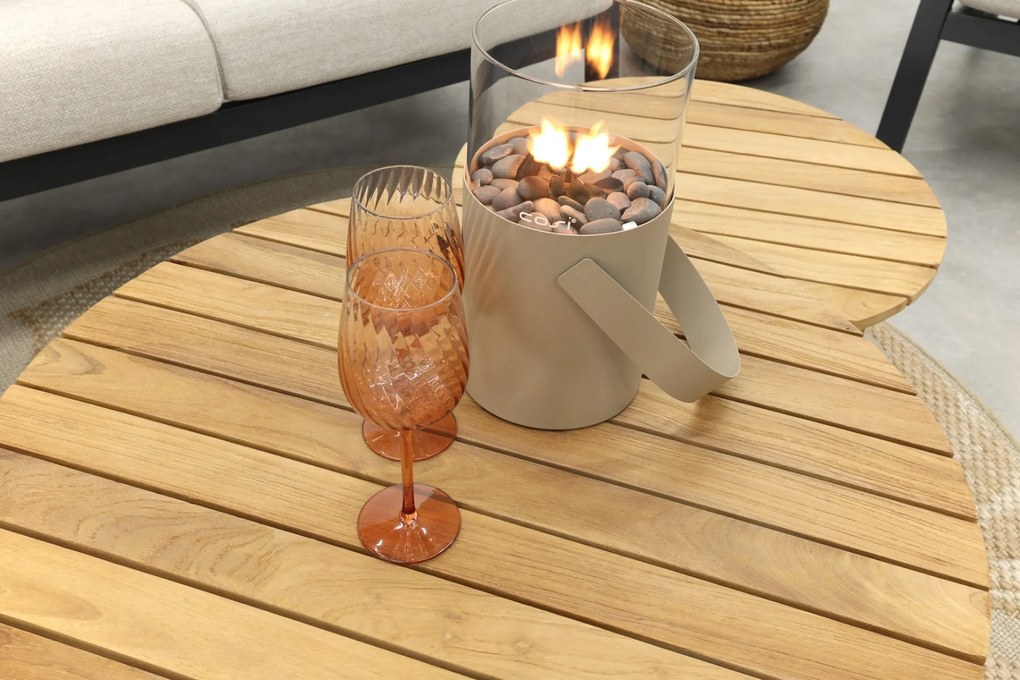 Boston/Mindo stoel - 2-zitsbank loungeset - 5-delig