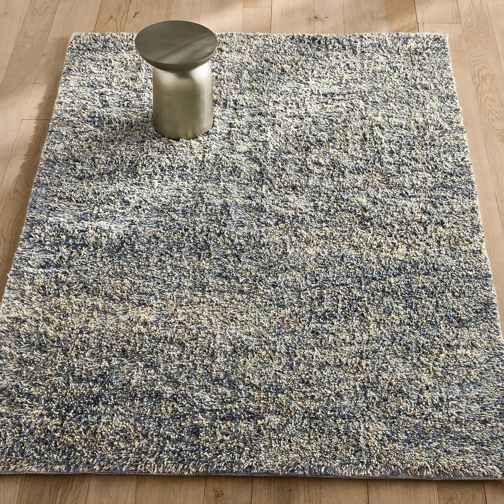 Handgeknoopt vloerkleed, zuivere wol, STELLIS