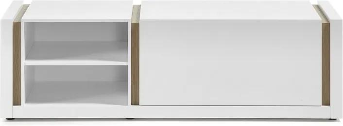 Kave Home De (Qu) Modern Design Tv-meubel Wit - 140x45x42cm.