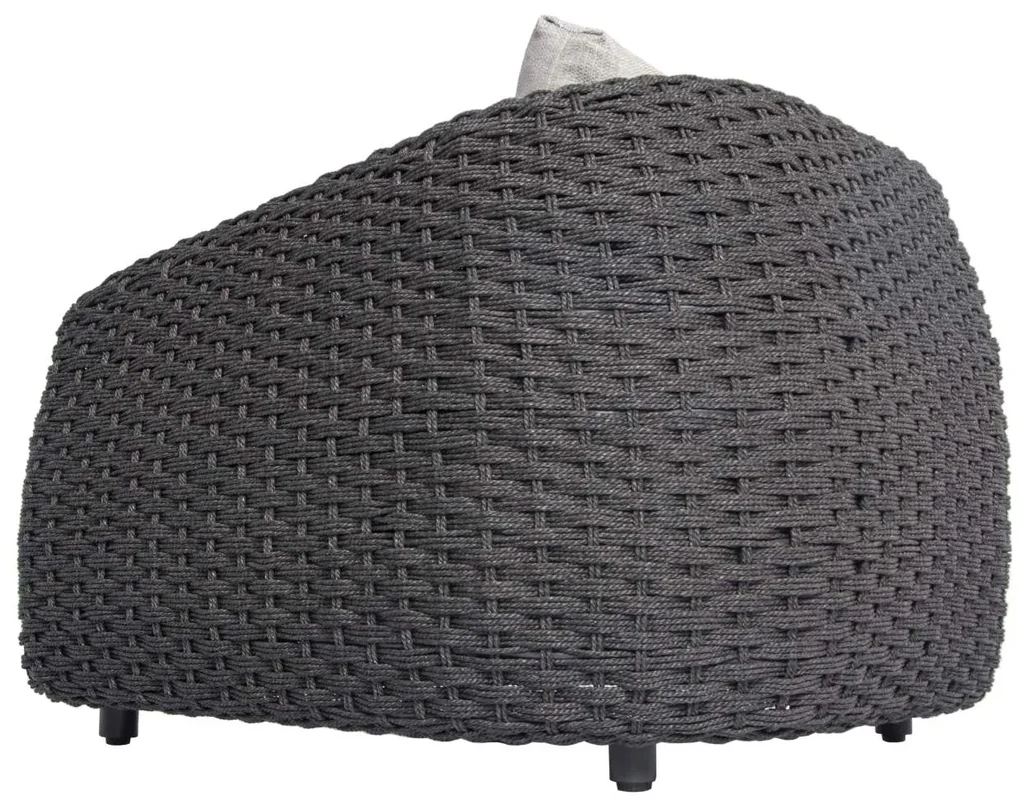 4 Seasons Outdoor Saint-Tropez loungeset met tafel Loungeset lichtgrijs weerbestendig