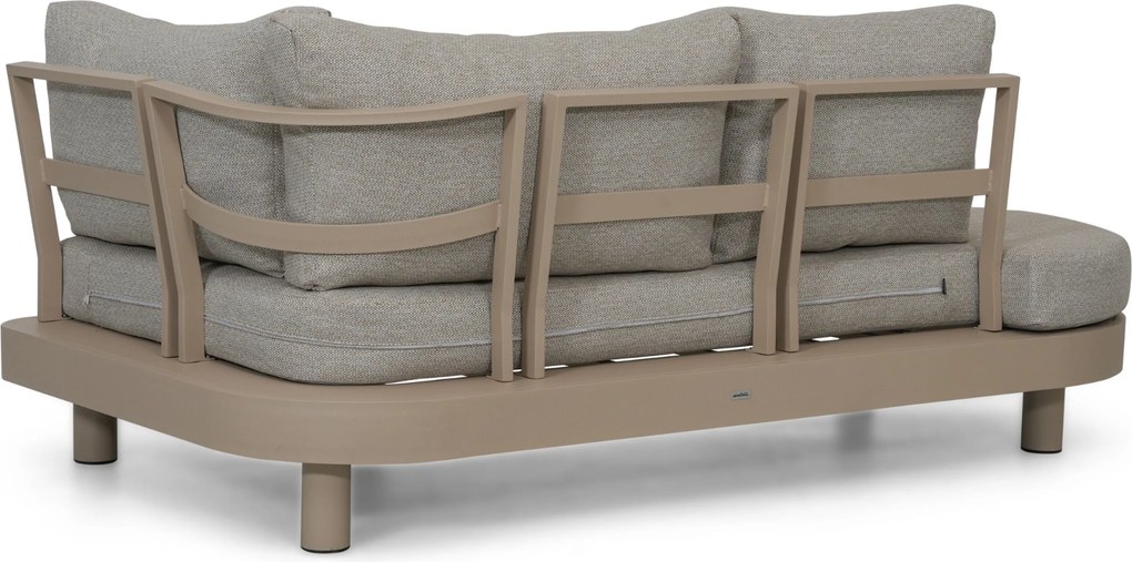 Loungeset tuin 10 personen Aluminium Zand/Beige  Lifestyle Garden Furniture Organio/Elanio