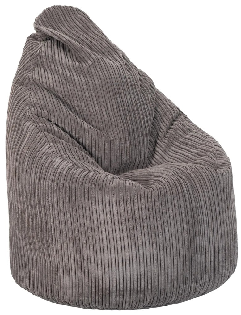 Zitzak Velours - Charcoal