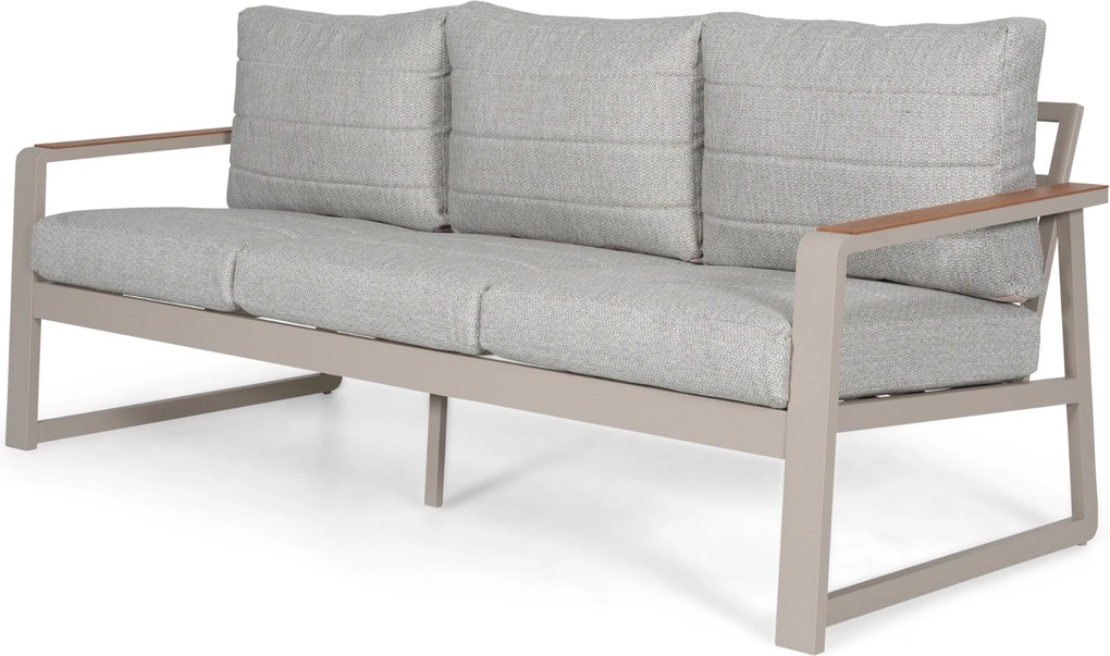 Stoel en Bank Loungeset  Aluminium Zand/Beige  Lifestyle Garden Furniture Sabbia