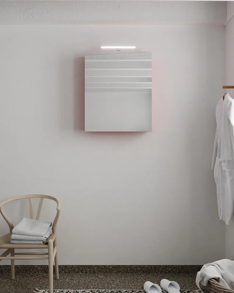 Mondiaz Cubb spiegelkast 50x70x16cm kleur fire met 1 deur