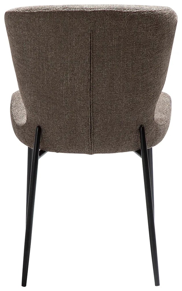Dan-Form Glory Luxe Eetkamerstoel Bruin Boucle