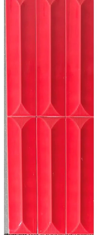 Terre d'Azur Colina 7.5x30cm rood glans