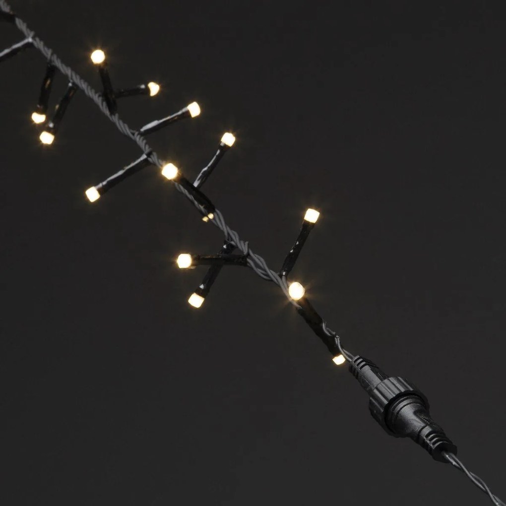 Fairybell cluster lichtsnoer uitbreidingskit - 2 x 5m - 500 warm witte ledlampjes