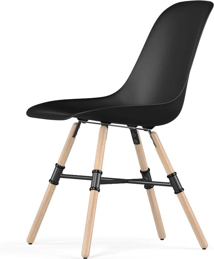 Giro stoel - V9 Side Chair Shell - Houten onderstel