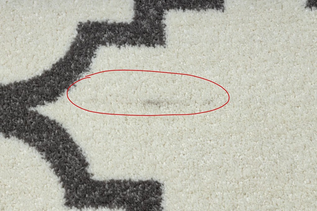 Tapijt SKETCH - F343 room / grijs  klaver Marokkaanse, trellis - TWEEDE-KLASSE PRODUCT