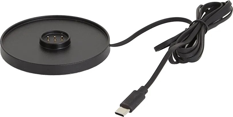 Buiten tafellamp zwart oplaadbaar incl. oplaadstation IP65 - Grill