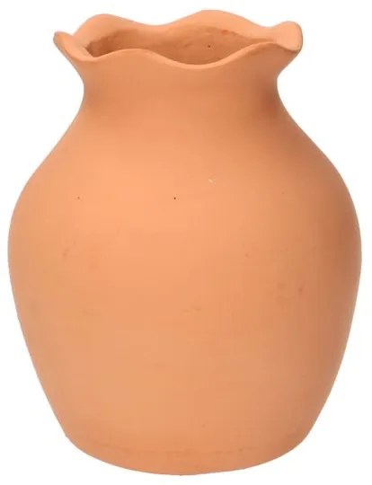 Droogbloemen vaasje, terracotta, 16 cm