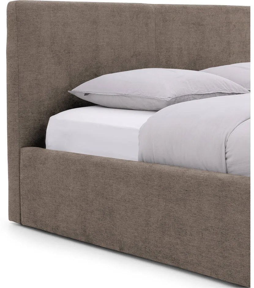 Goossens Bedframe Mysen Storage, 160 x 200 cm met storage, met 2x lattenbodem