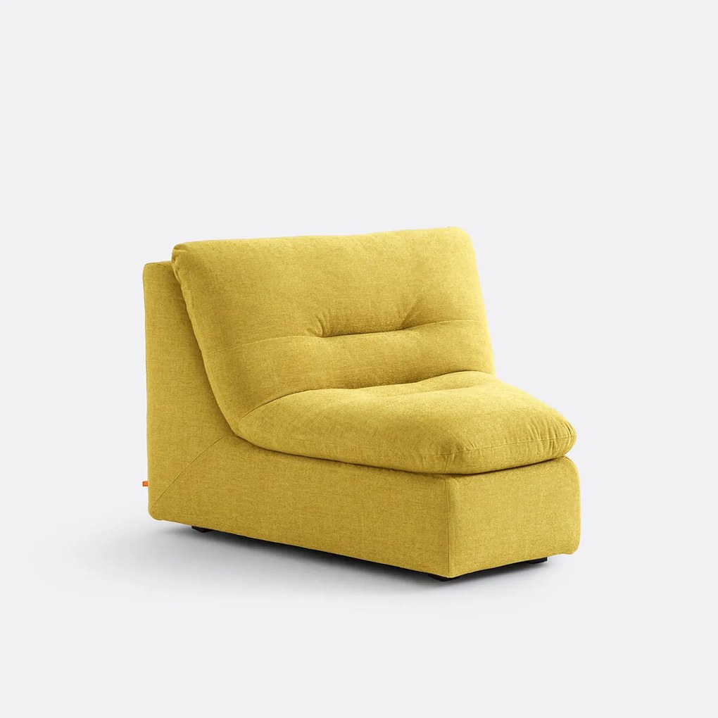 Modulaire hoek in gemêleerde stof, Giuliano