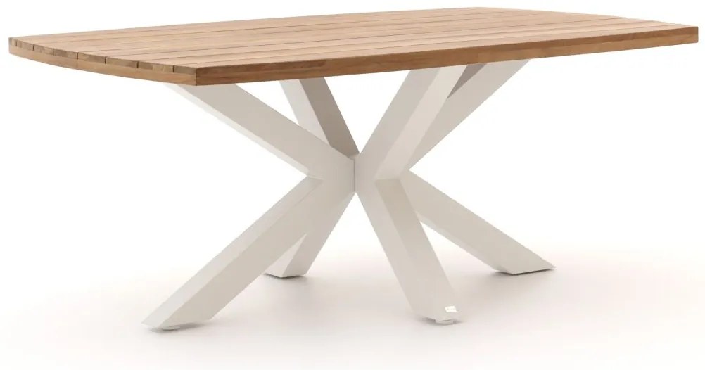 Tuin eettafel Bellagio  | Deens ovaal  | Tuintafel Teakhout | 180x110cm | Kees Smit Tuinmeubelen