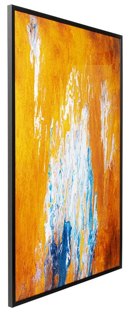 Kare Design Artistas Orange Groot Schilderij Abstract Oranje 180 Cm