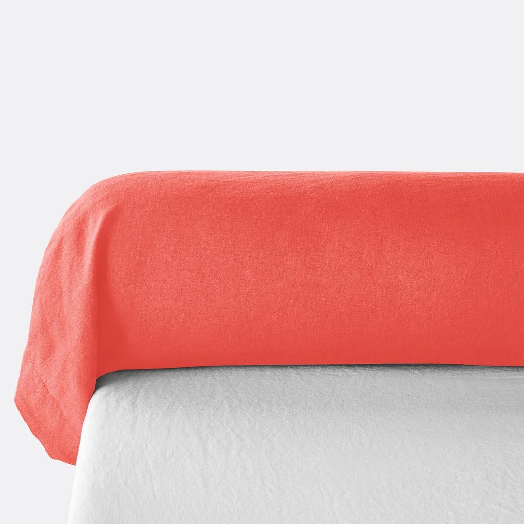 Kussensloop in gewassen linnen, Linot