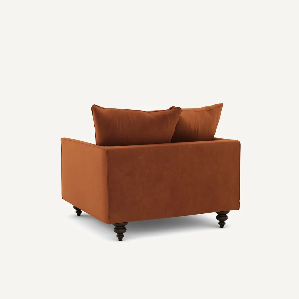 Fauteuil fluweel, Lazare