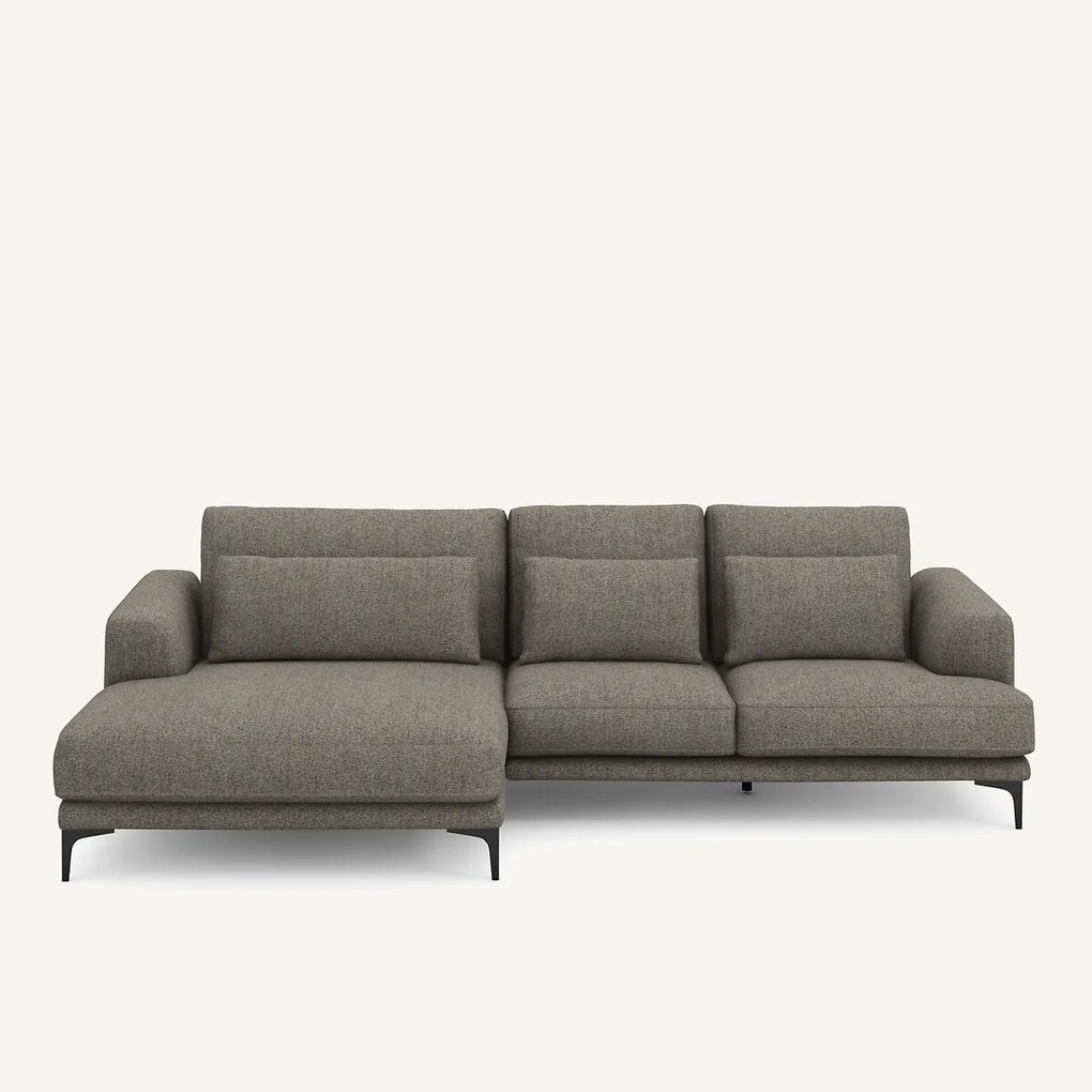 XL hoekbank links in tweed, MARSILE