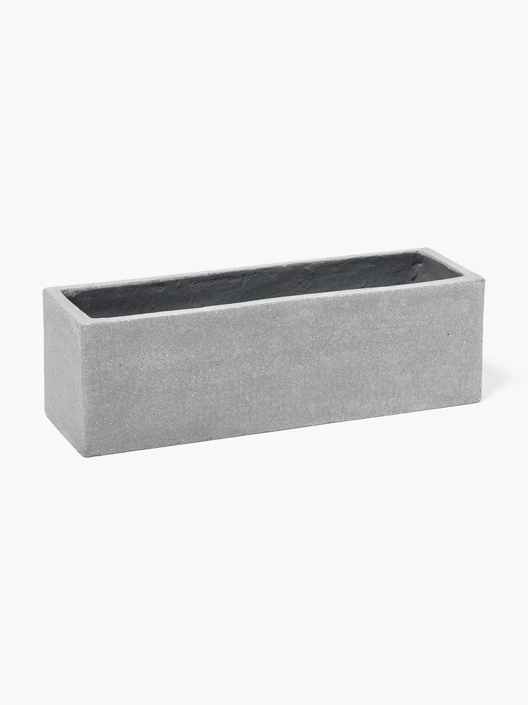 Outdoor plantenpot Tuscany van beton, H 19 cm