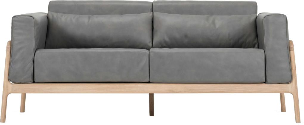 Gazzda Fawn sofa 2-zits Dakar Leather Grey
