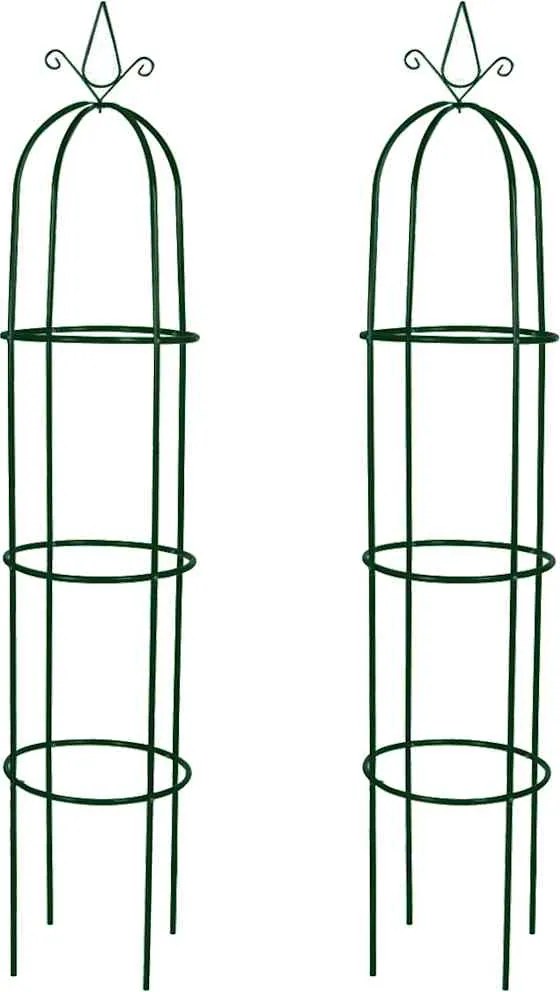 vidaXL Tuinboogtorens 2 st