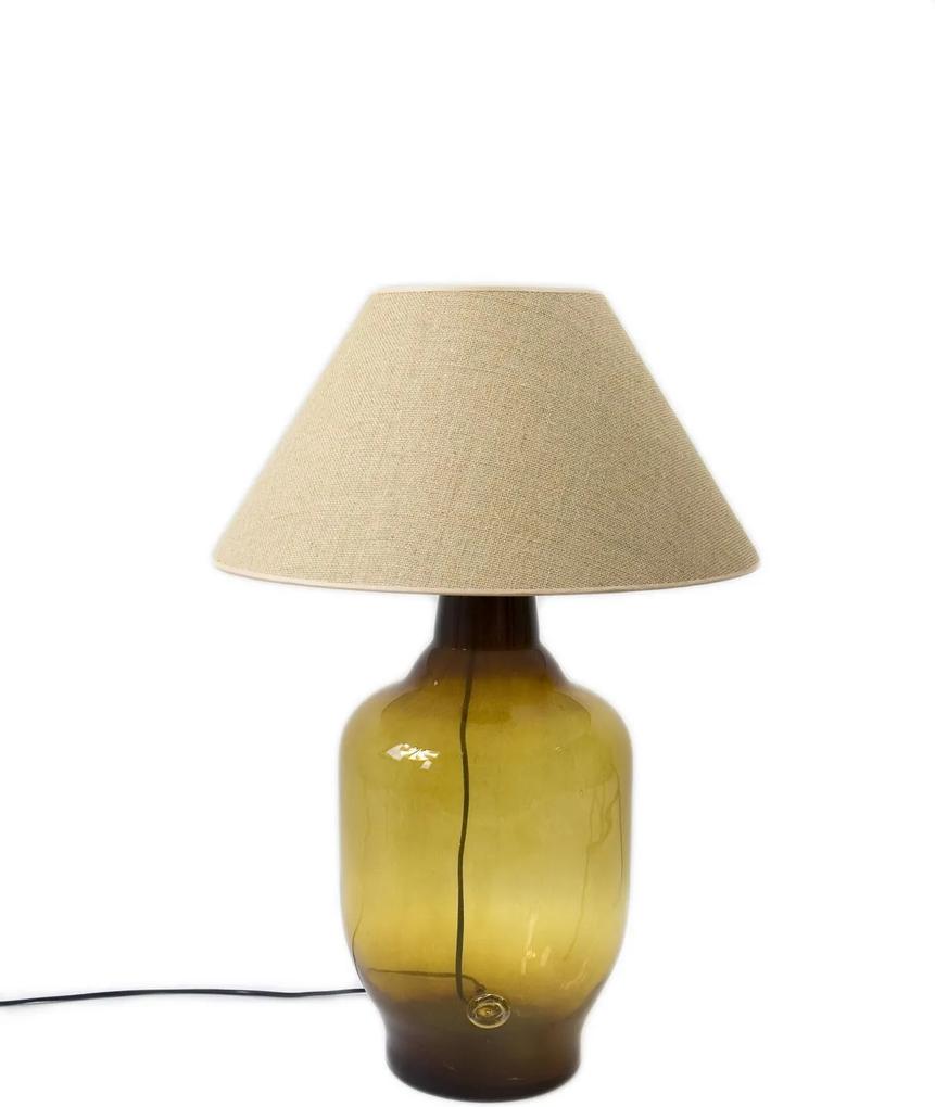 Honey (L) | Glazen tafellamp - 80 x 50 (h) cm