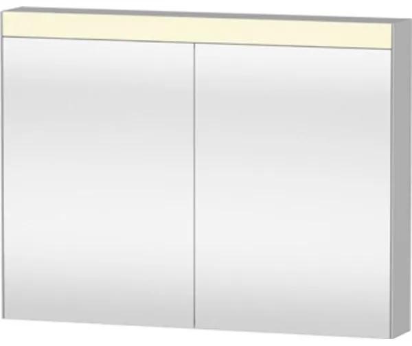 Duravit Good spiegelkast met LED verlichting m. 2 deuren 101x76x14.8cm met wandschakeling LM782200000