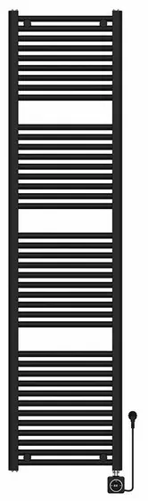 Wiesbaden Elara elektrische radiator Smart WiFi 181,7 x 45 cm mat zwart 41.3593