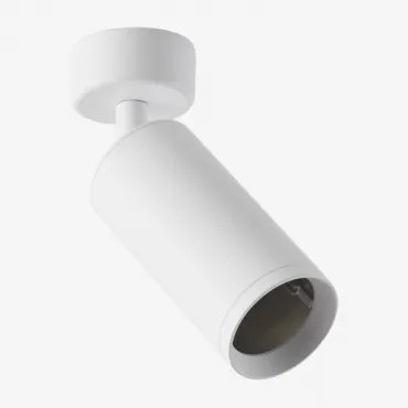 Draaibare Plafondlamp Van Aluminium Walid Wit - Sklum