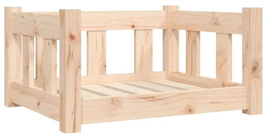 vidaXL Hondenmand 55,5x45,5x28 cm massief grenenhout
