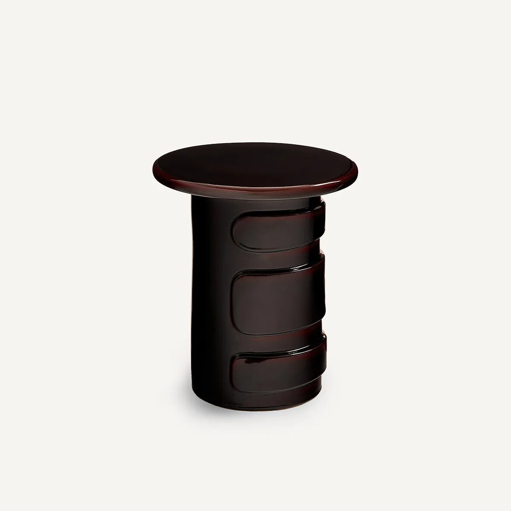 Bijzettafel van geglazuurd keramiek, TORRES