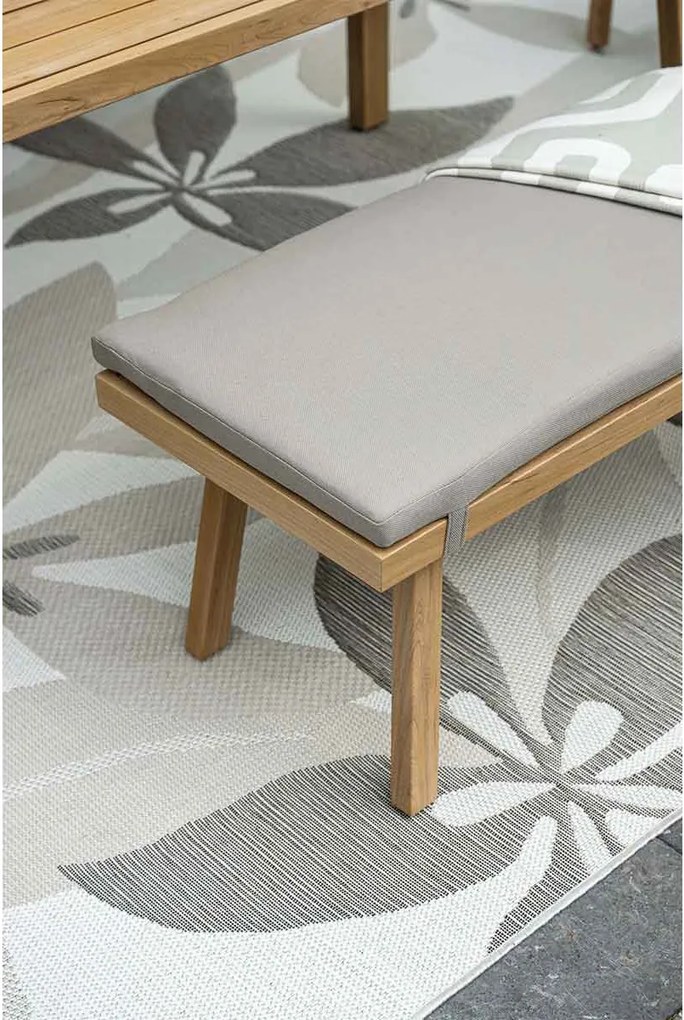 Garden Impressions San Capri sportbank - light teak aluminium