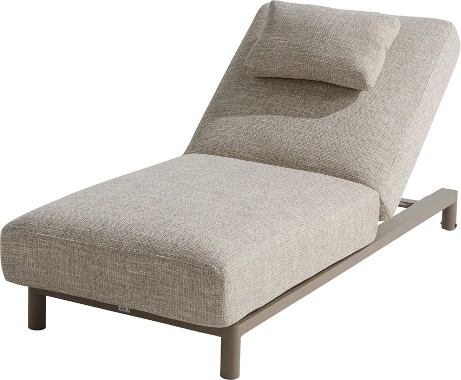 4 Seasons Outdoor Madeira ligbed mocca Ligbed   beige weerbestendig