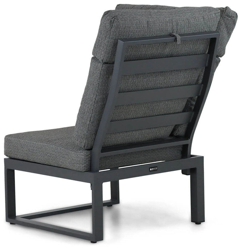 Hoek loungeset 5 personen Aluminium/teak Grijs Lifestyle Garden Furniture Marseille