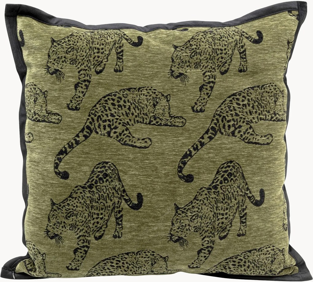 Chenille kussen Tiger