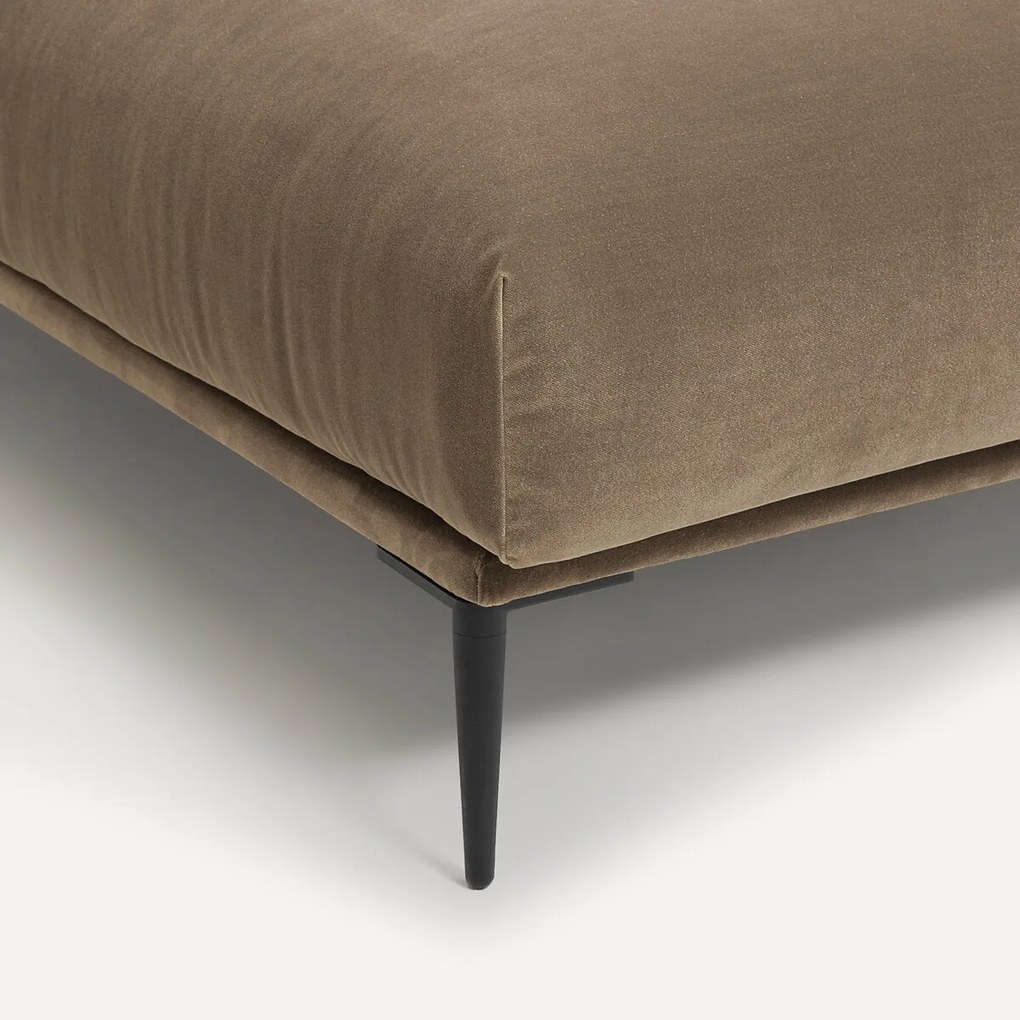 Longchair fluweel, Oscar design E. Gallina