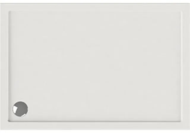 Wisa Maia Douchebak 130x90x5cm afvoer 90mm rechthoek Acryl Wit 5070405801
