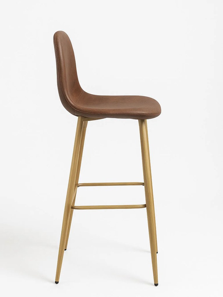 Teok Kunstlederen Kruk